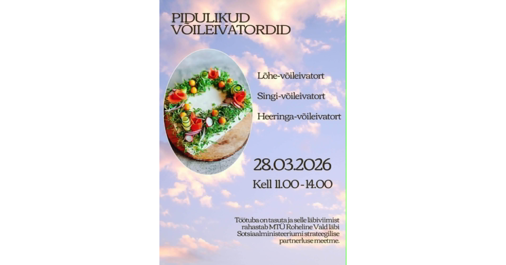 Pidulikud võileivatordid