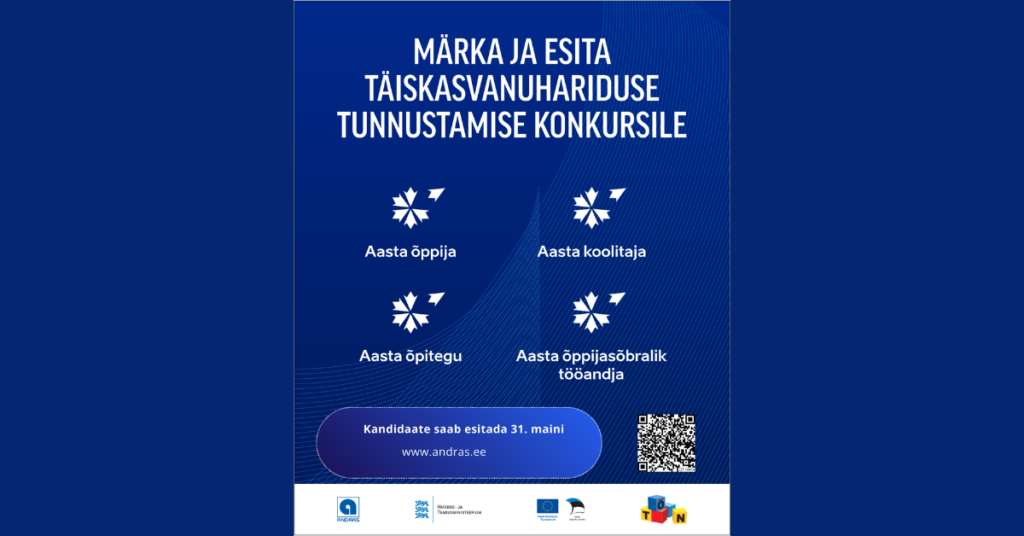 täiskasvanuhariduse tunnustus